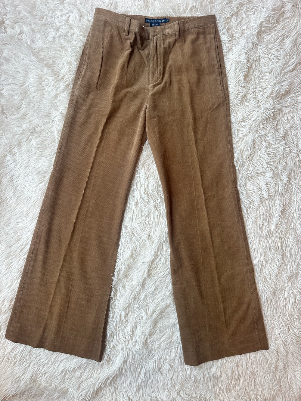 Ralph Lauren Women’s Corduroy Pants in Tan Size 2